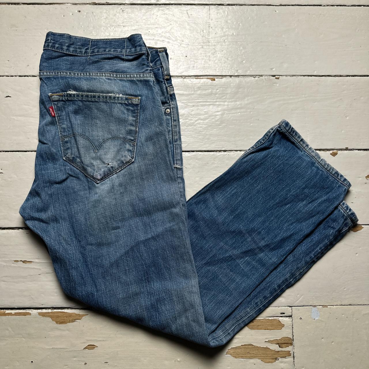 Levis 504 Vintage Distressed Baggy Jeans