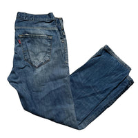 Levis 504 Vintage Distressed Baggy Jeans (36W)