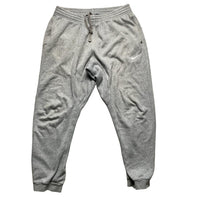 Nike Grey and White Swoosh Baggy Jogger Bottoms (L)