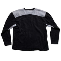 Umbro Vintage Black and Grey Fleece Jumper (XL)