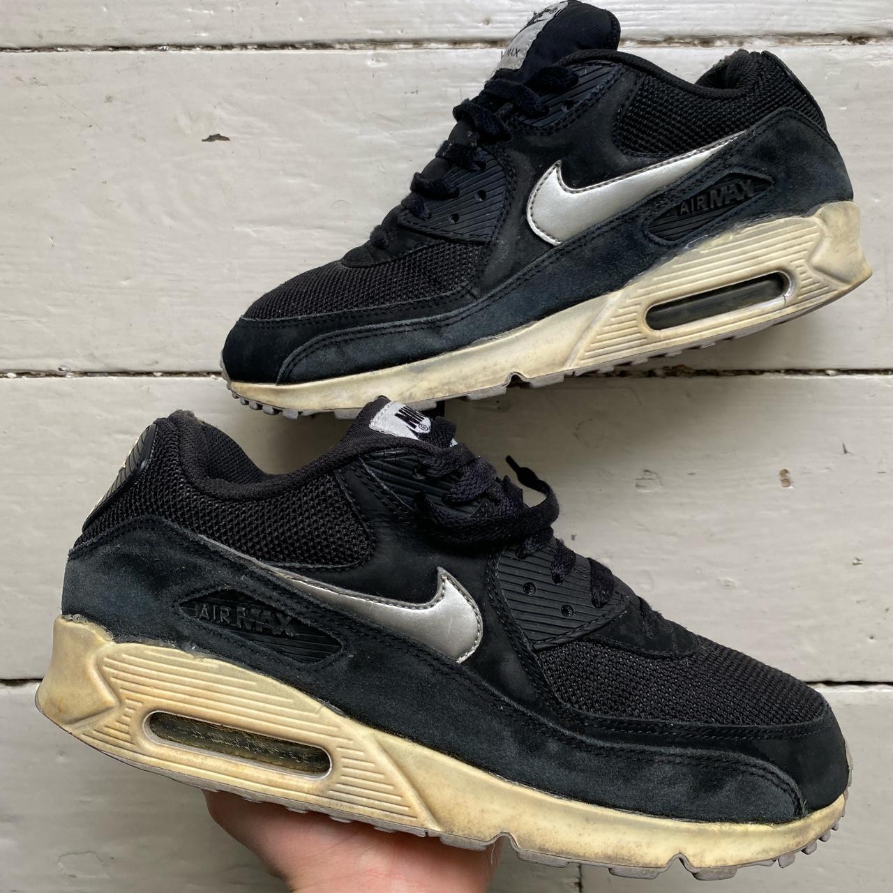 Nike Air Max 90 Black and Silver