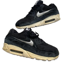 Nike Air Max 90 Black and Silver (UK 8)