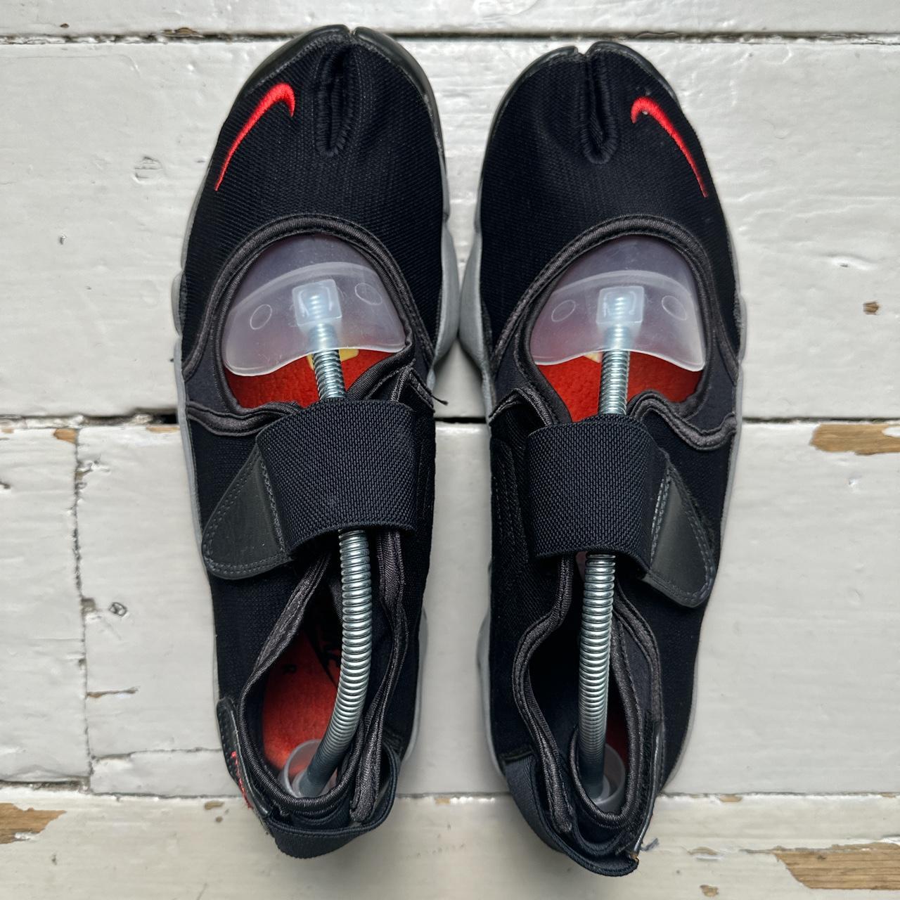 Nike Air Rift Black Red and Grey Tabi Toe Vintage 2004