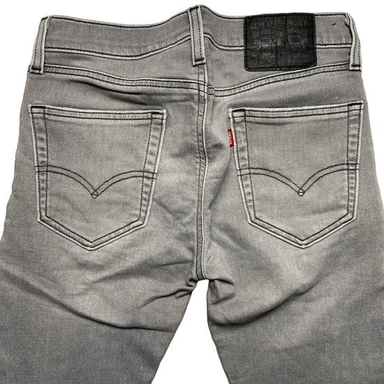 Levis 519 Skinny Slim Grey Jeans (28W)