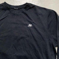 Nike Swoosh Black and White Jumper