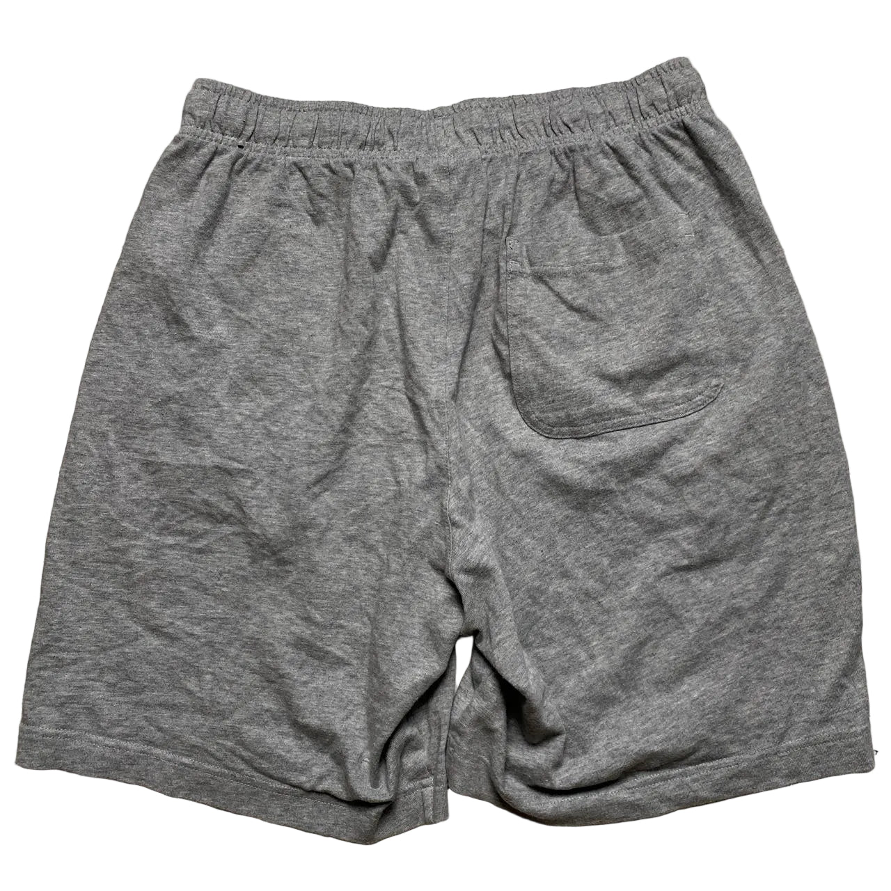 Nike Grey and White Swoosh Jogger Shorts (M)