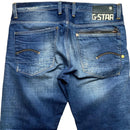 G Star Navy Stonewashed Jeans (36W)