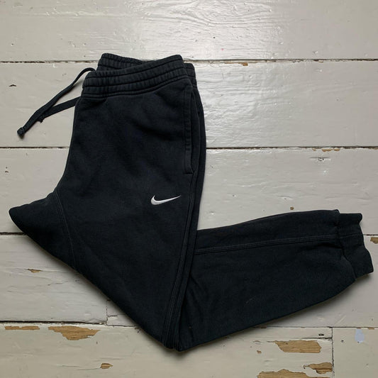 Nike Swoosh Black and White Joggers