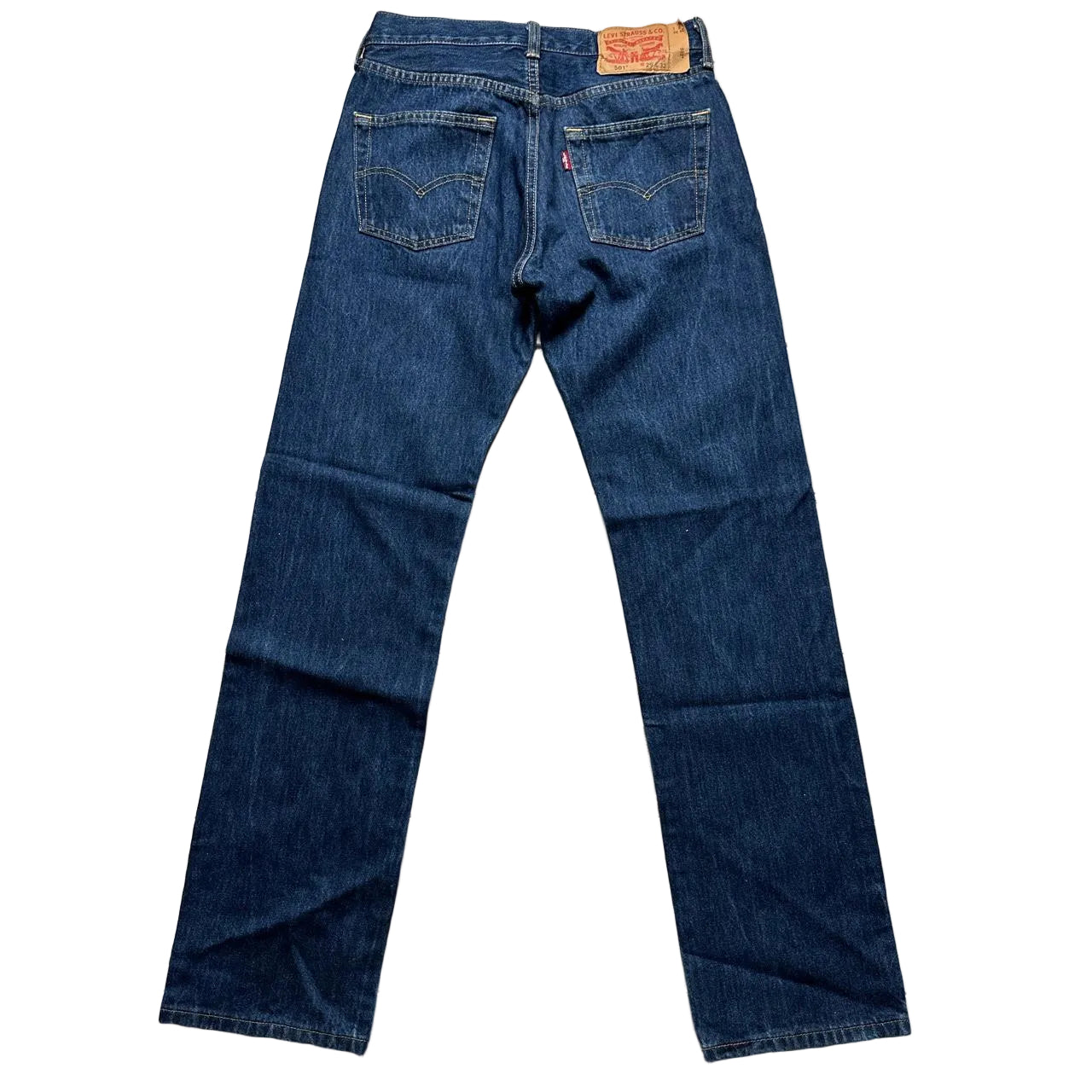 Levis 501 Dark Navy Jeans (29W)