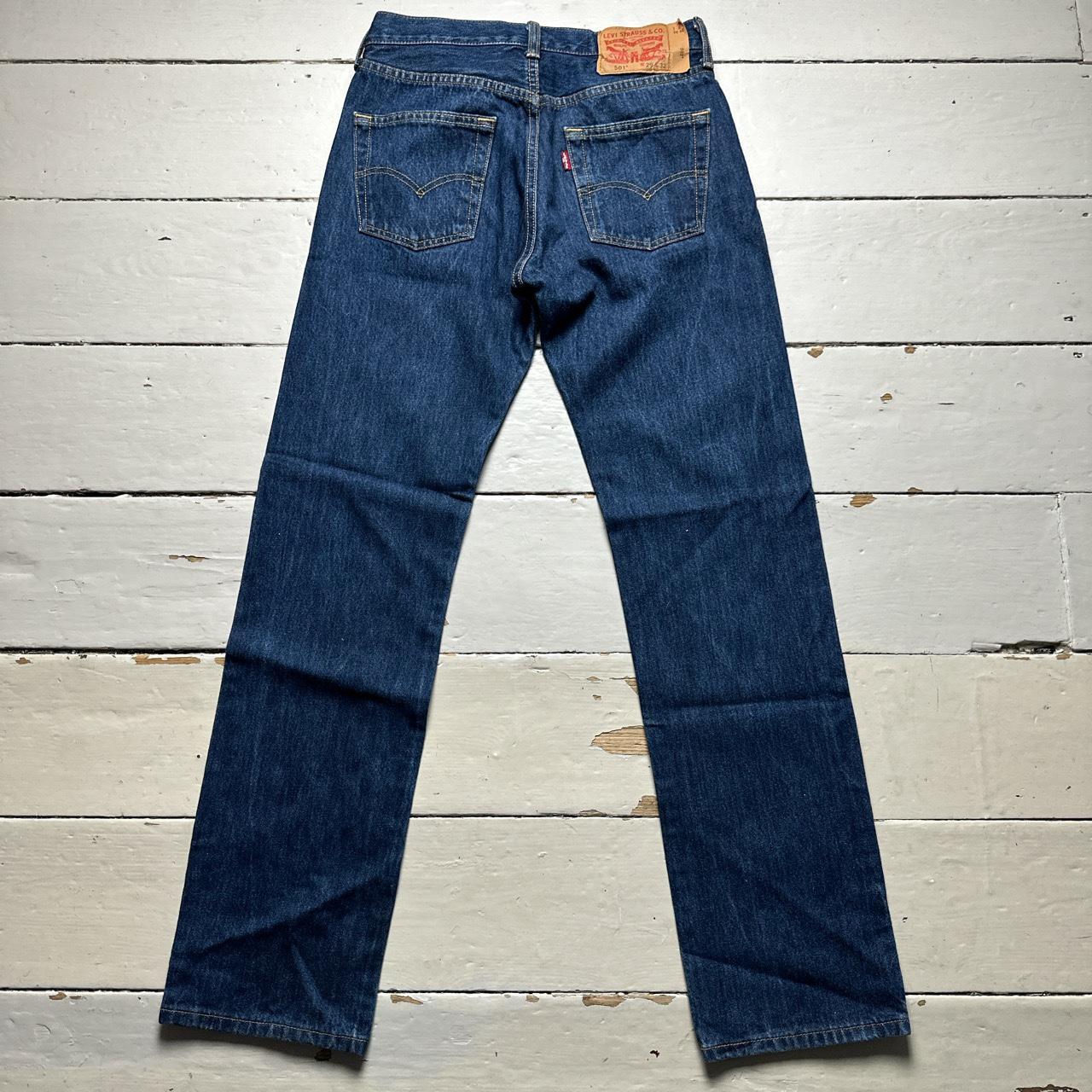 Levis 501 Dark Navy Jeans