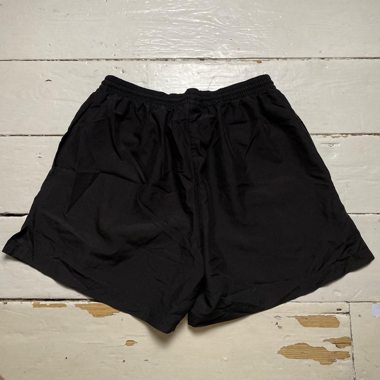 Umbro Black and White Shell Track Pant Shorts