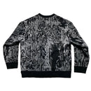 Supreme Trebark Grey Black and White Jumper (M)