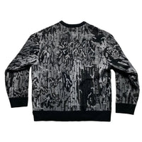 Supreme Trebark Grey Black and White Jumper (M)