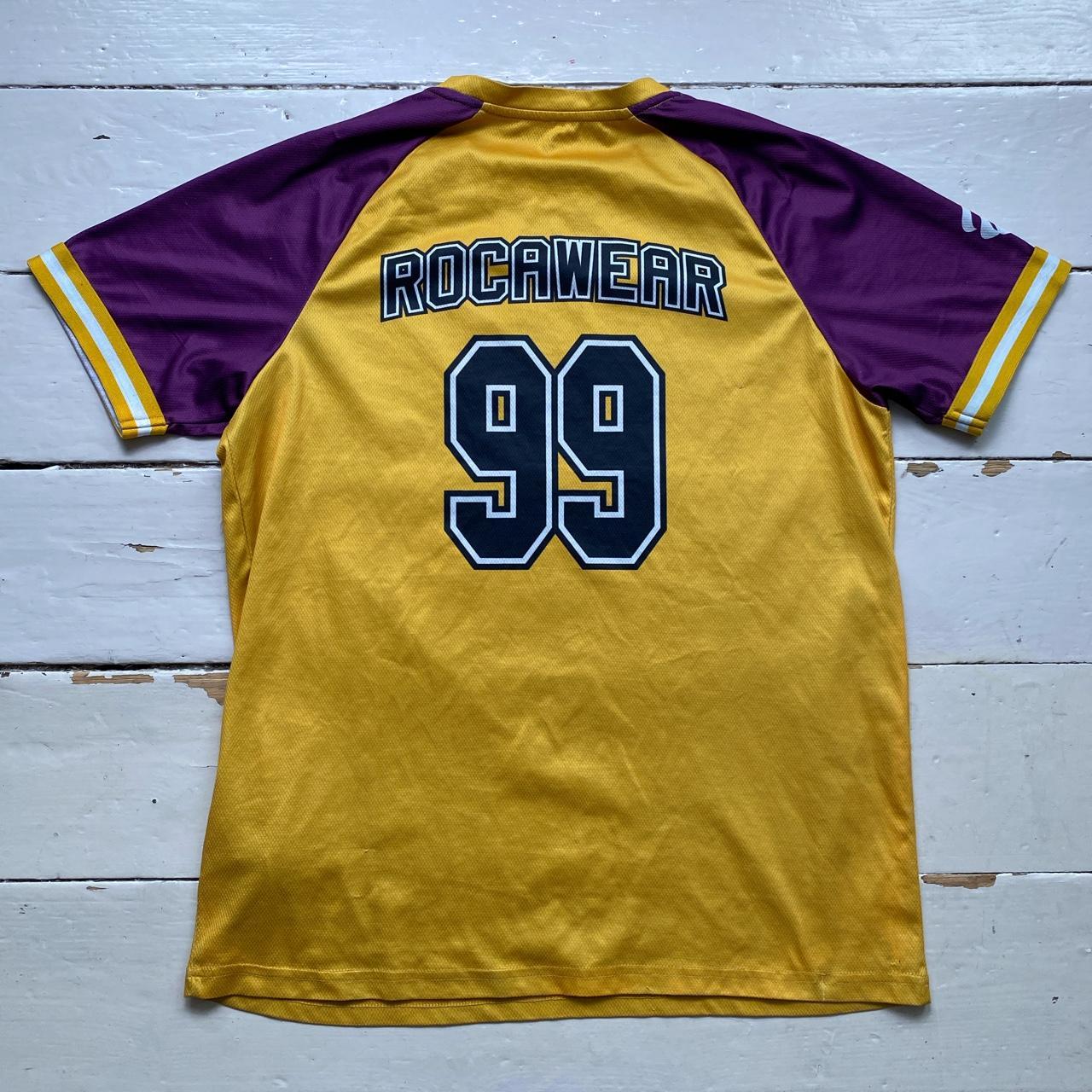 Rocawear Vintage Football Jersey Lakers Yellow and Purple