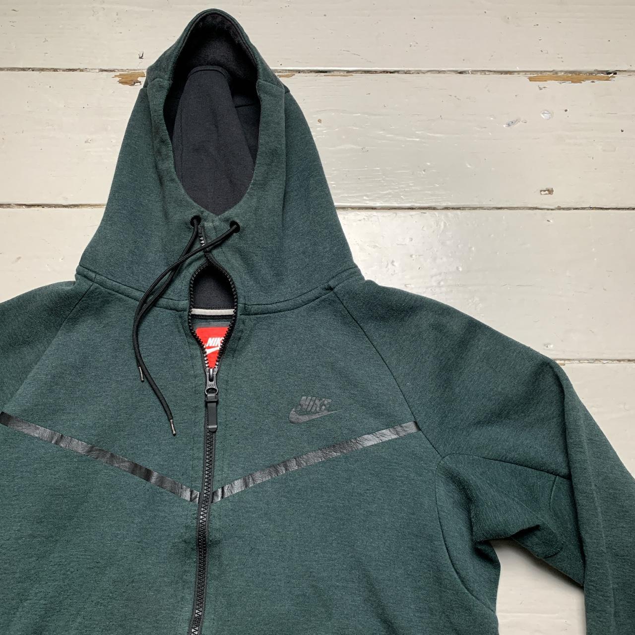 Nike Tech Fleece Green and Black