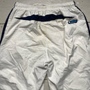 Nike Athletic Vintage Shell Trackpant Bottoms White and Blue (S)