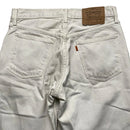 Levis 618 02 Vintage White Orange Tab Jeans (30W)