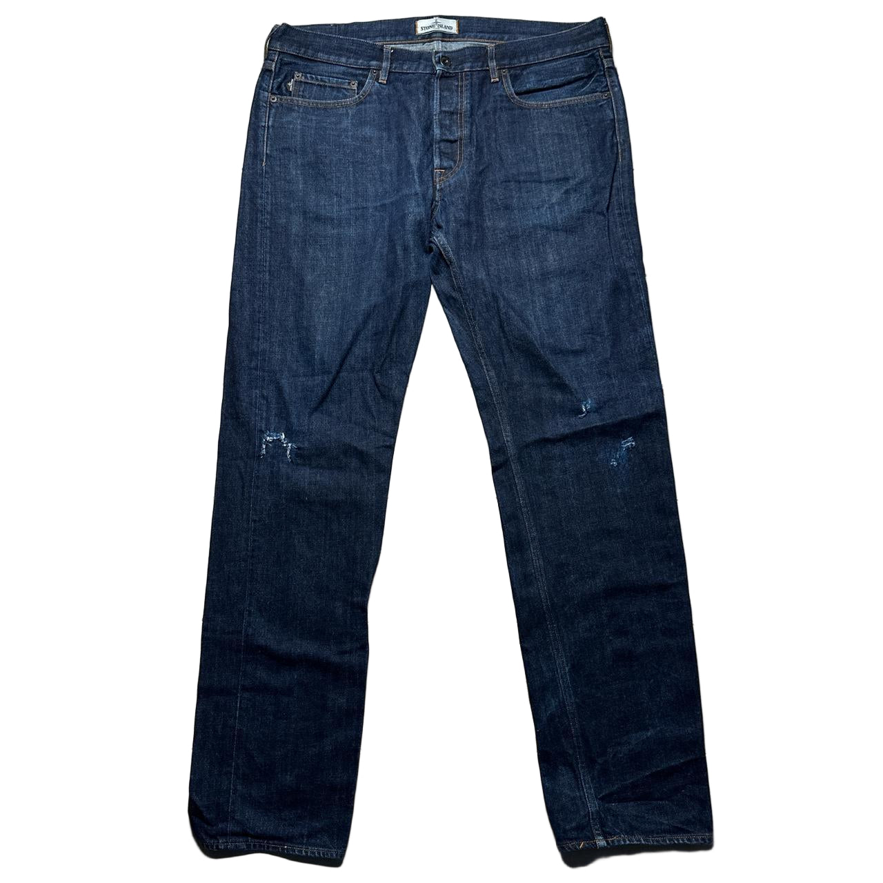 Stone Island Navy Slim Jeans (36W)