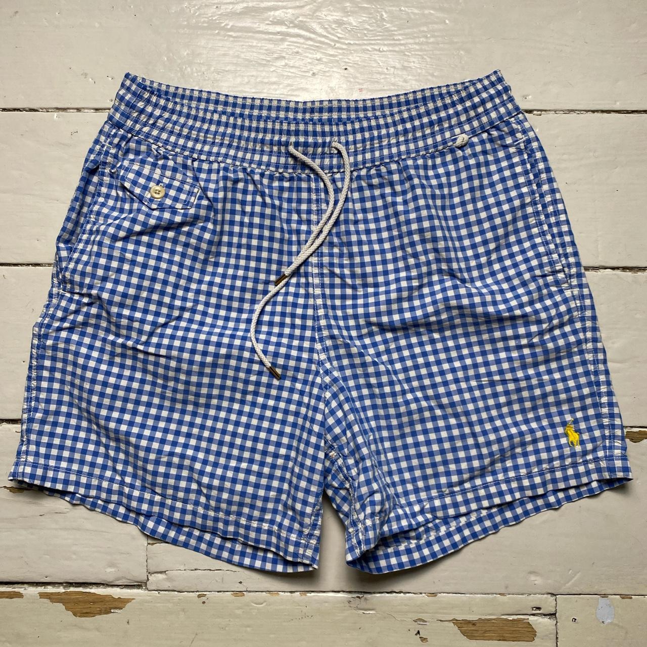 Ralph Lauren Polo Checked Swim Shorts Trunks