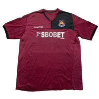 West Ham United Vintage Macron Training T Shirt Jersey (3XL)