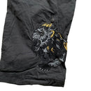 Ringspun Vintage Eagle Snake Japanese Embroidery Cargo Parachute Baggy Trousers (W36)
