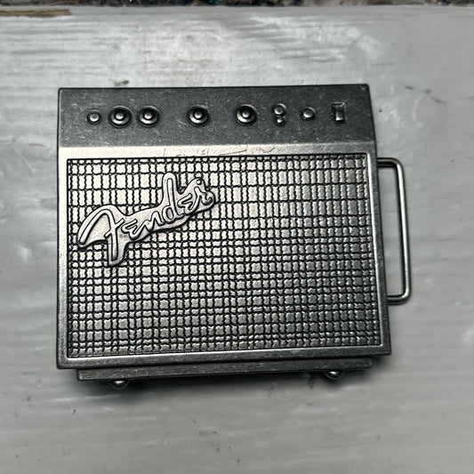 Fender Bass Guitar Amp y2k Belt Buckle