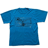 Nike Air Blue Jordan 3 Evolution T Shirt