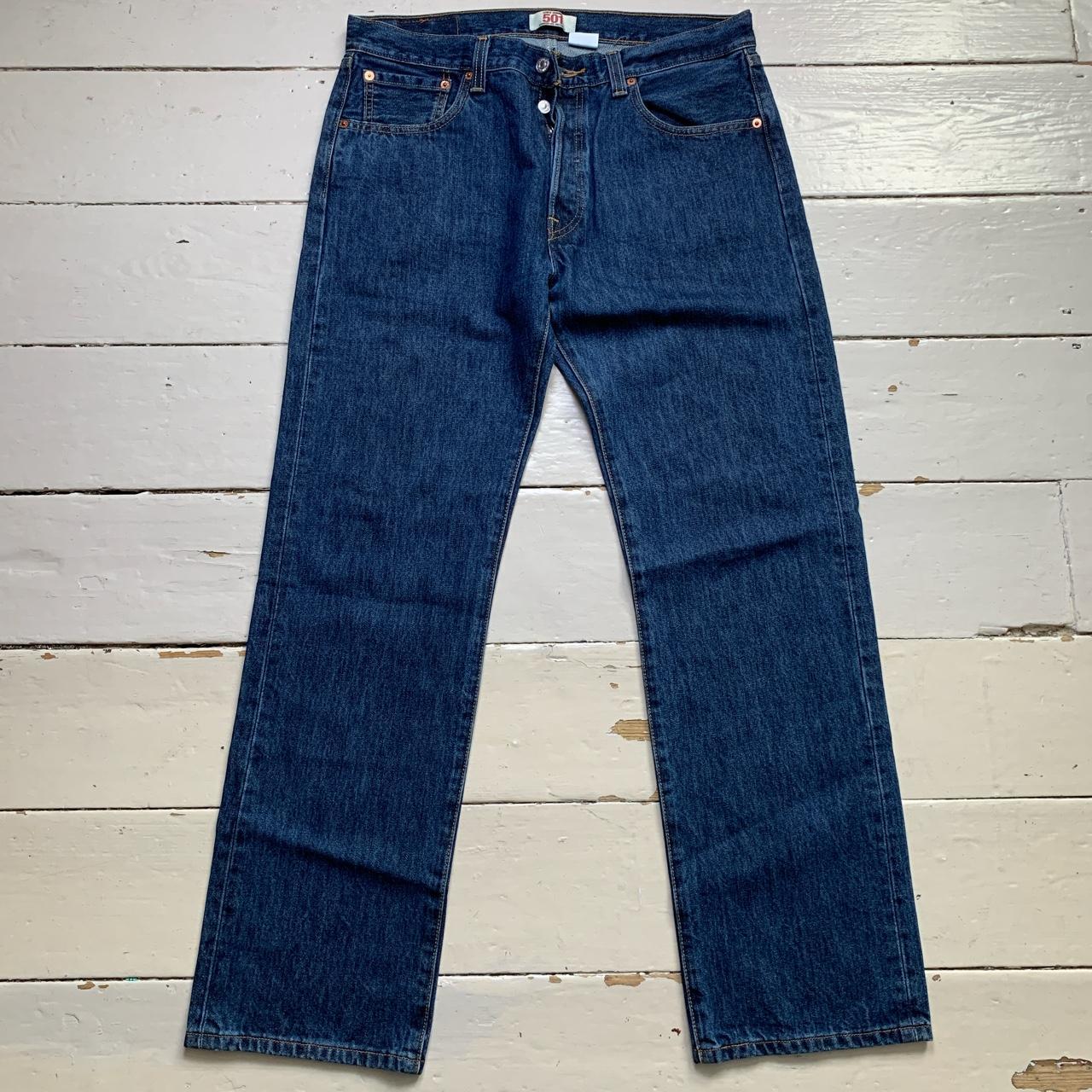 Levis 501 Vintage Dark Navy Jeans