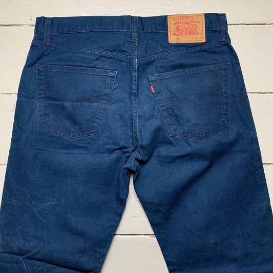 Levis 551 Vintage Baggy Blue Jean Trousers