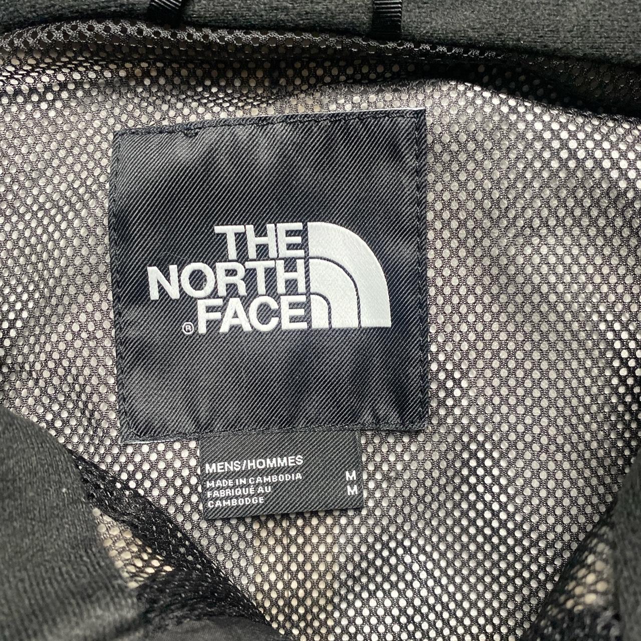 The North Face Dryvent Black and White Windbreaker Jacket (M)