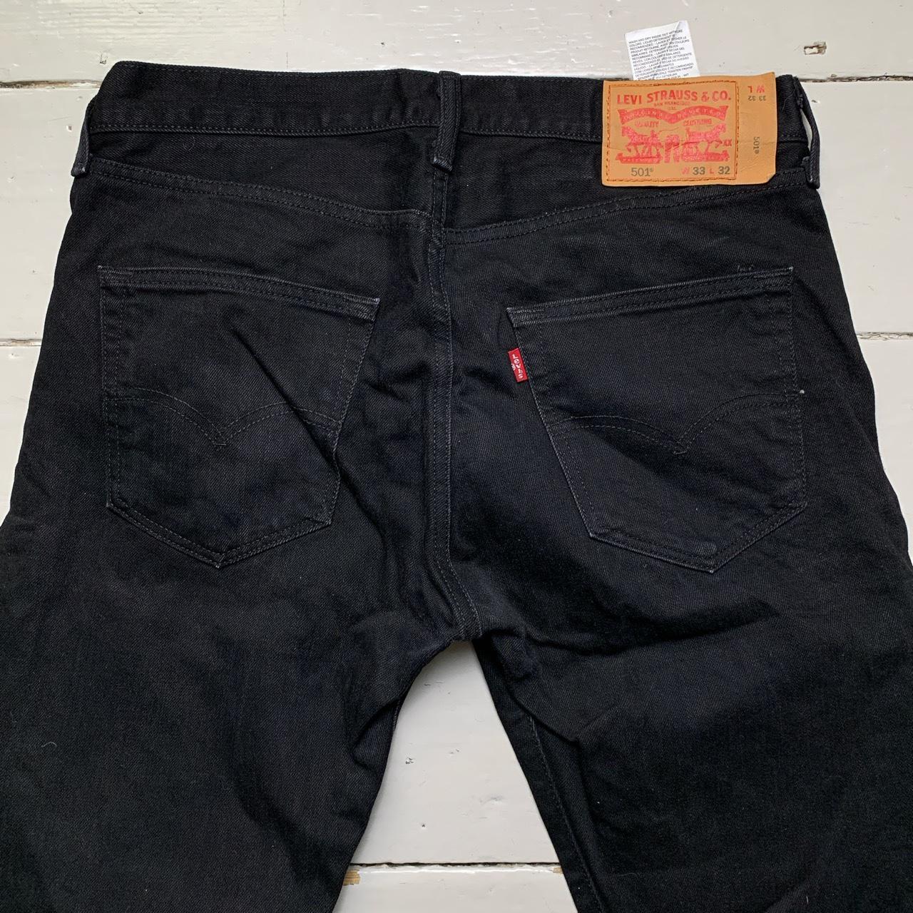 Levis 501 Vintage Black Jeans