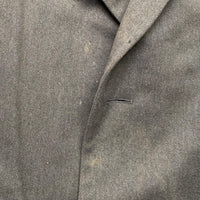 Aquascutum Vintage Green Wool Long Trench Coat (XL)