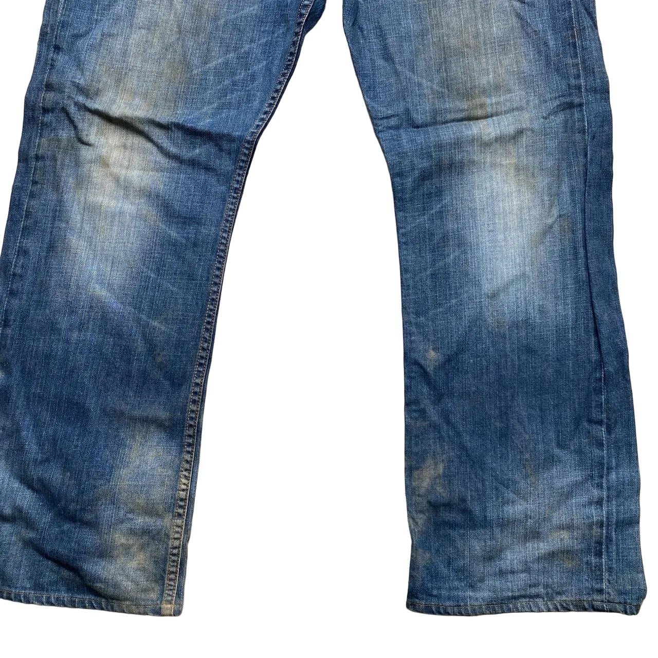 Levis 506 Vintage Baggy Distressed Jeans (36W)