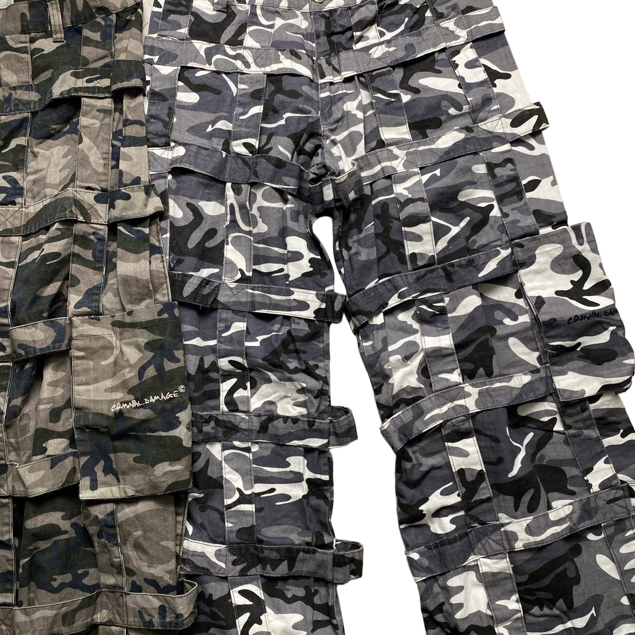 Criminal Damage Double Cargo Trousers (32W/36W)