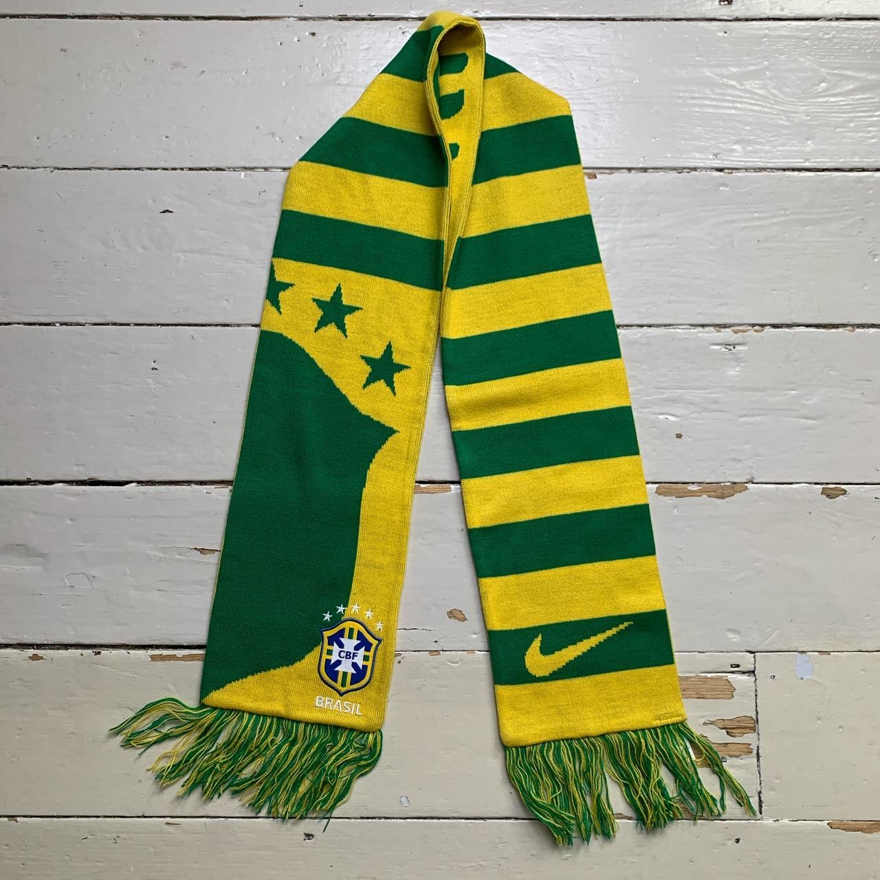 Brasil Nike Vintage Yellow and Green Scarf