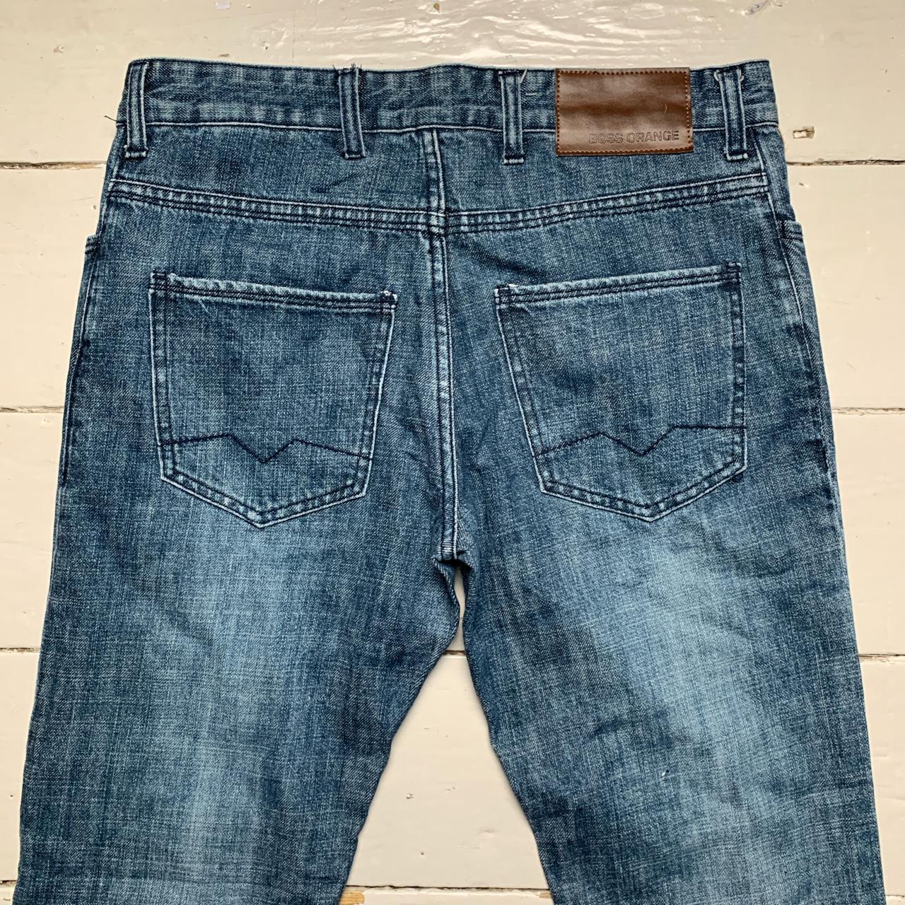 Hugo Boss Orange Jeans Navy Stonewash