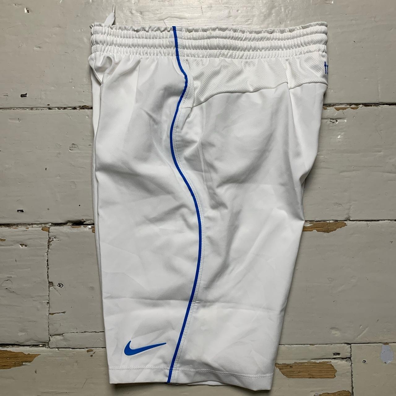 Nike Total 90 White and Blue Shorts