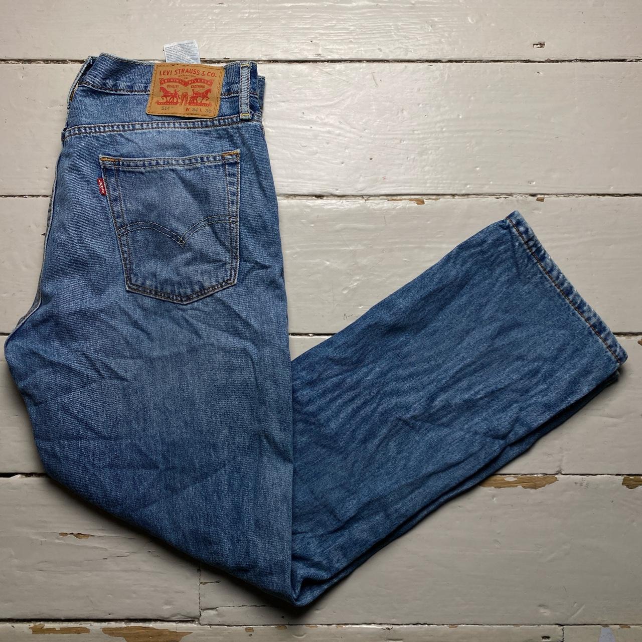 Levis 514 Light Blue Jeans