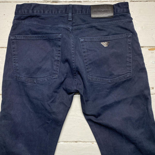 Emporio Armani Navy Slim Jeans