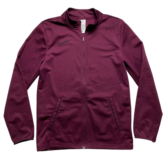 Nike Burgundy Training Long Sleeve Football Top Jumper (XS)