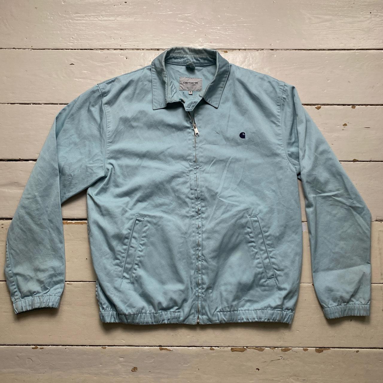 Carharrt WIP Light Blue Bomber Jacket