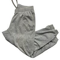 Nike Grey and White Swoosh Baggy Jogger Bottoms (L)