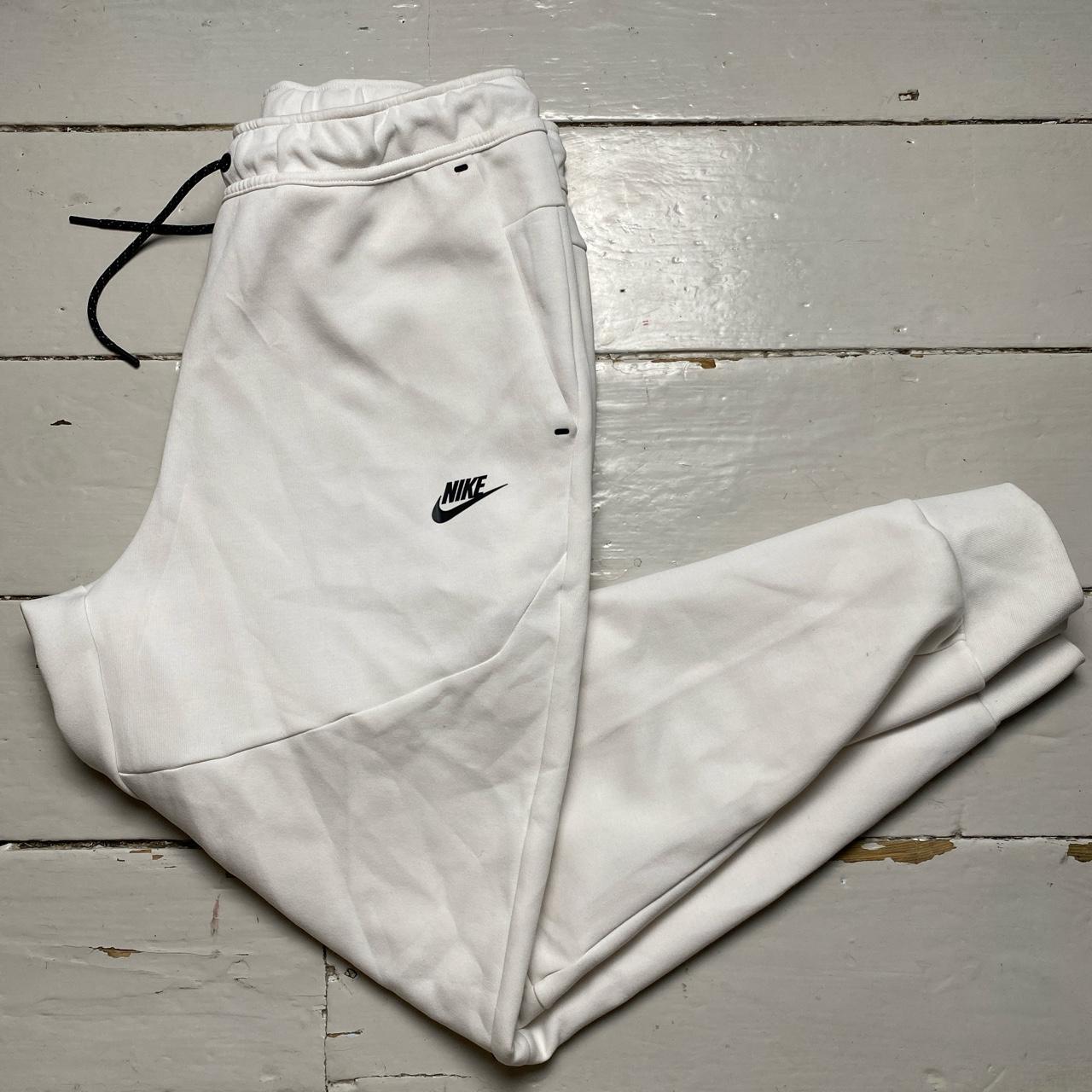 Nike Tech Fleece New Season Pure White Jogger Bottoms