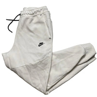 Nike Tech Fleece New Season Pure White Jogger Bottoms (L)