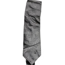 Burberry Burberrys Vintage Silk Silver Tie