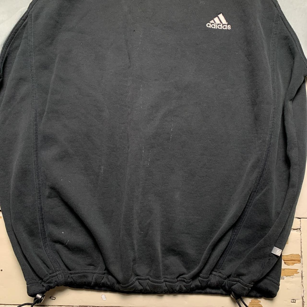 Adidas Vintage Jumper Grey and Black