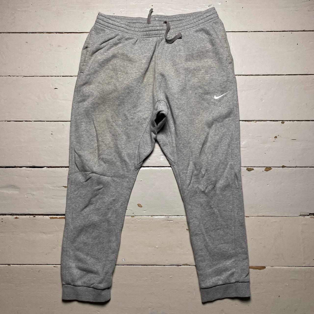 Nike Swoosh Joggers Grey and White