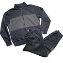 Nike Swoosh Black and Grey full Tracksuit (M)