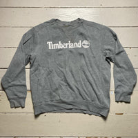 Timberland Grey and White Jumper