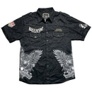 Glory Bulzeye Vintage Choppers Vintage Motorcycle Biker Shirt (XL)